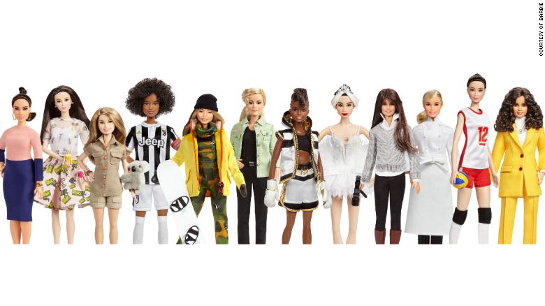 Barbie Unveils Dolls