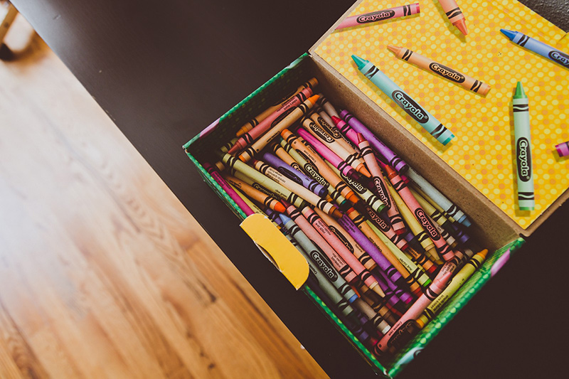 Box of Crayola Crayons