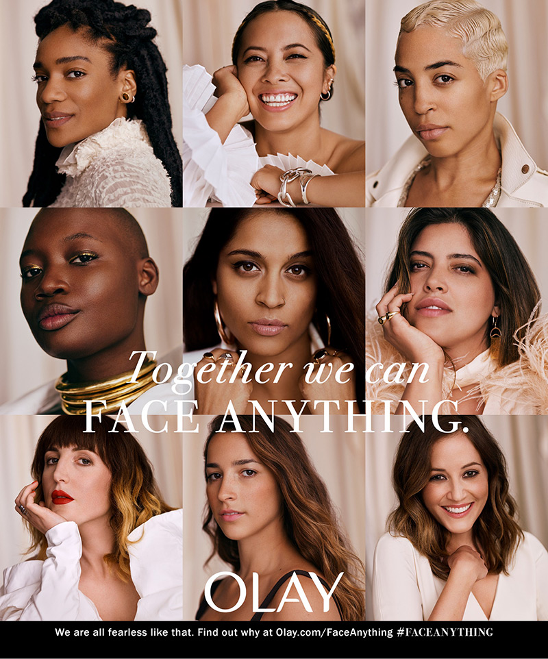 Olay "Face Anything" Ad