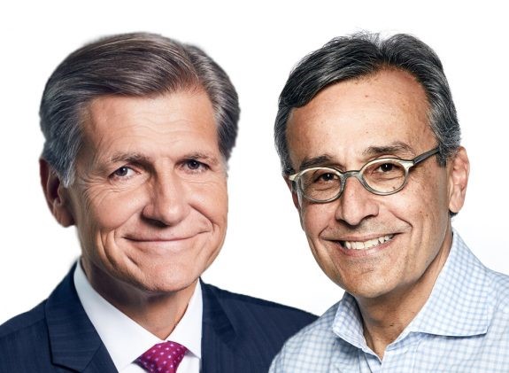 Marc Pritchard and Antonio Lucio