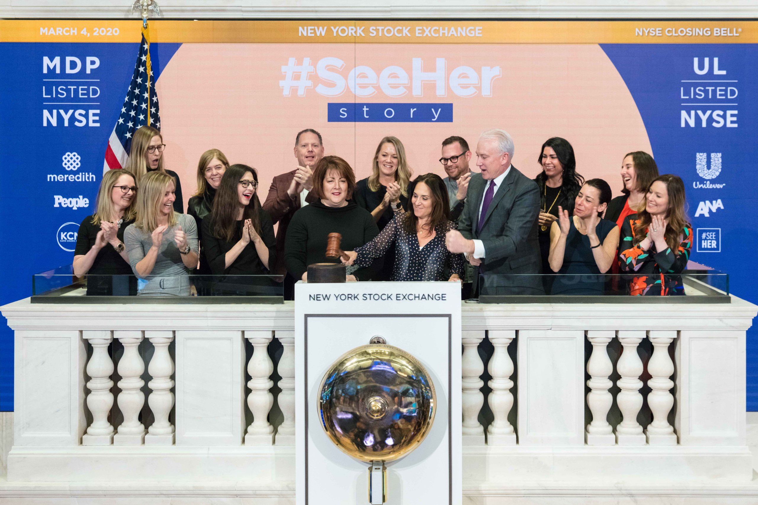 SeeHer Rings the Closing Bell at NYSE
