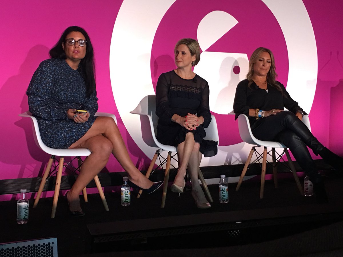 Panelists on stage at Advertising Week