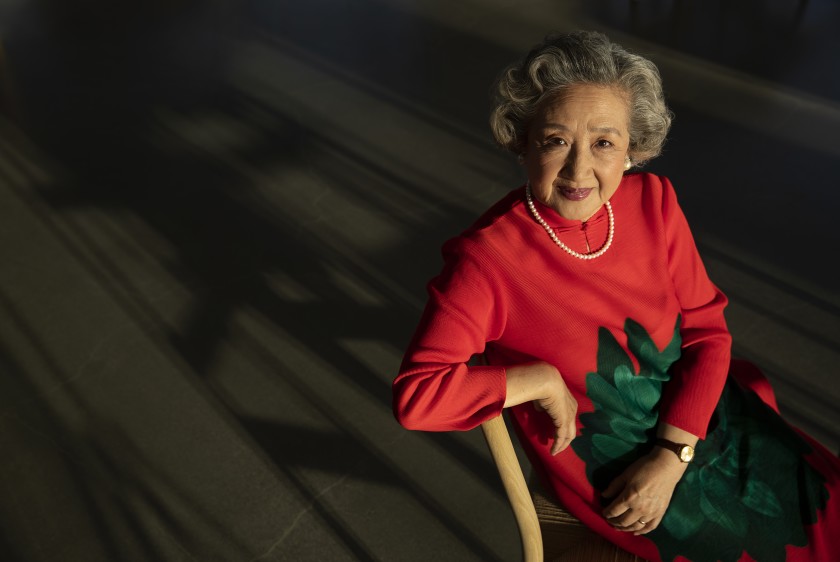 Actress Zhao Shuzhen; Credit: Los Angeles Times