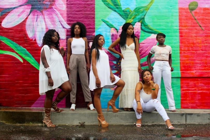 Group of African-American women