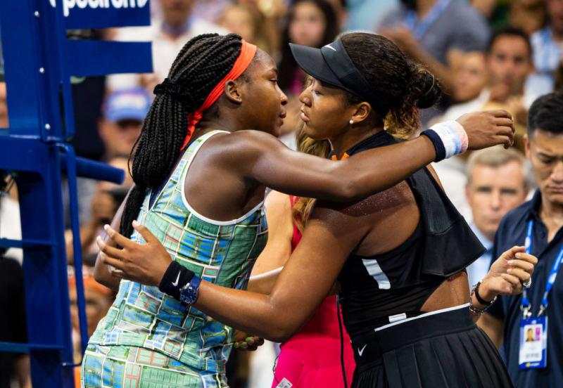 Naomi Osaka and Coco Gauff